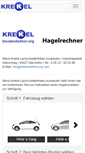 Mobile Screenshot of hagelrechner.com